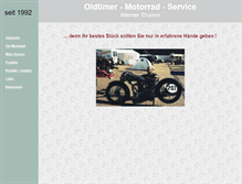 Tablet Screenshot of motorrad-restaurierung.de